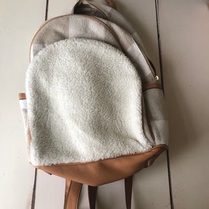 Fleece backpack